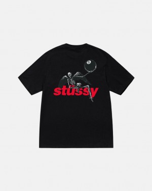 Stussy Apocalypse Tee - Unisex Shortsleeve Pretas | DPTKV39182