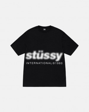 Stussy Blur Tee - Unisex Shortsleeve Pretas | DPTKV28125