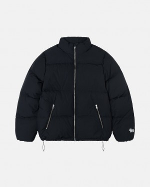 Stussy Down Puffer Nylon - Unisex Jackets Pretas | PTZDE55821