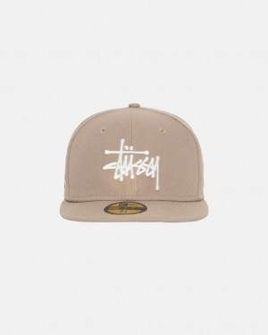 Stussy New Era 59Fifty Authentic - Unisex Caqui | UPTND53462