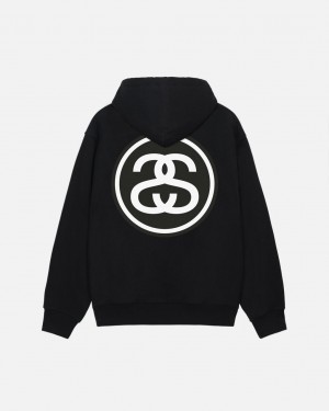 Stussy SS-Link Hoodie - Unisex Hoodies Pretas | EPTVG56140