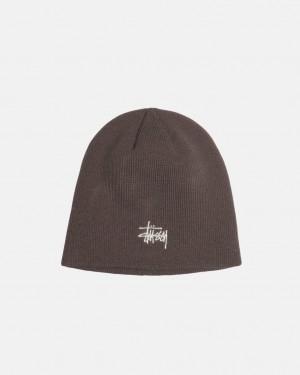 Stussy Skullcap Basic - Unisex Cinzentas | BPTSD47651