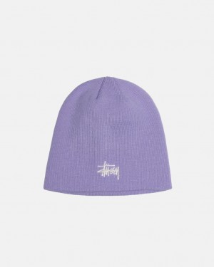 Stussy Skullcap Basic - Unisex Roxo | PTJBT53118