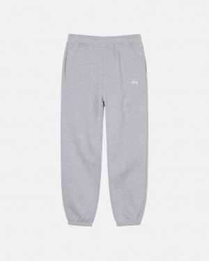 Stussy Stock Logo Sweatpant - Unisex Pants Cinzentas | GPTUC41487