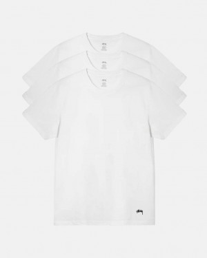 Stussy Stussy Undershirt - Unisex Sweaters Knits Branco | BPTSO38596