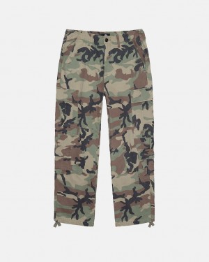 Stussy Surplus Cargo Ripstop - Unisex Jeans Pants Camufladas | XPTBH54774