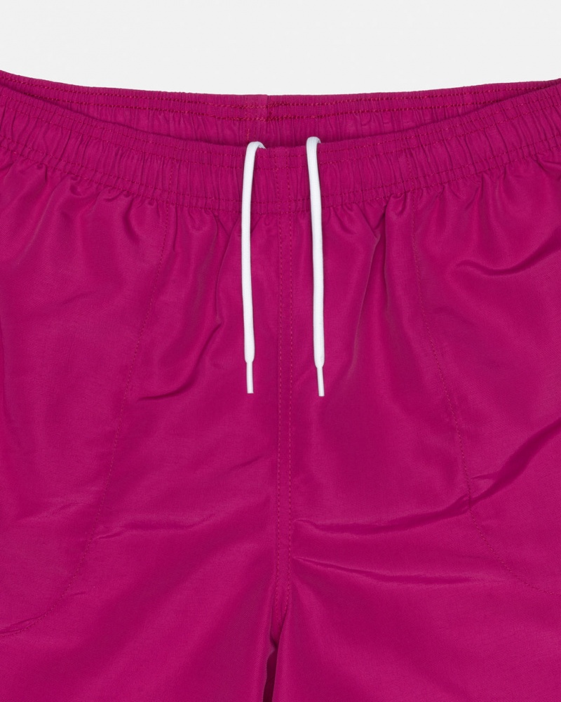 Stussy Agua Curta Big Basic - Unisex Shorts Trunks Rosa | LPTSX19133