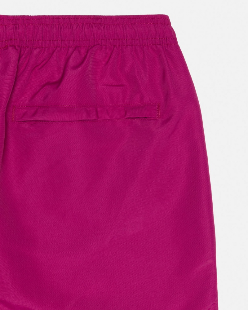 Stussy Agua Curta Big Basic - Unisex Shorts Trunks Rosa | LPTSX19133