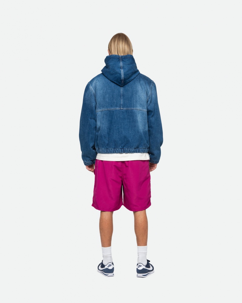 Stussy Agua Curta Big Basic - Unisex Shorts Trunks Rosa | LPTSX19133