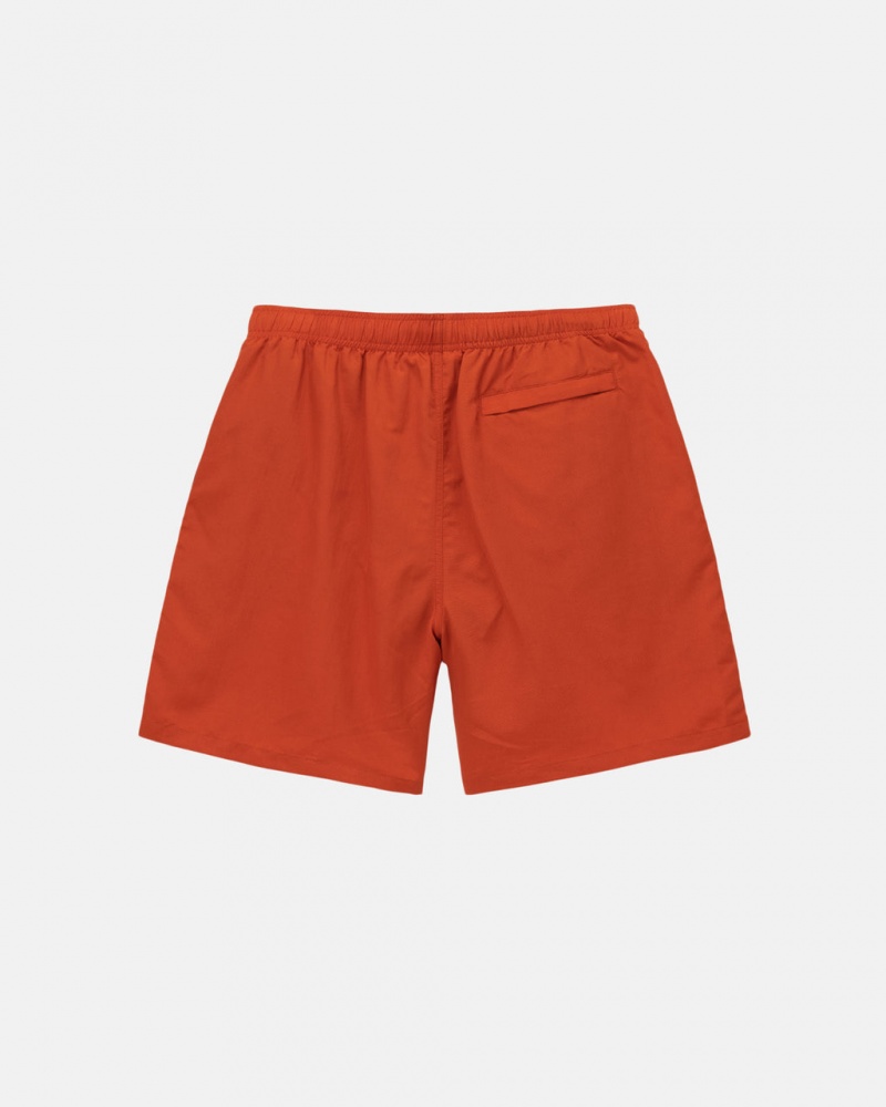 Stussy Agua Curta Stock - Unisex Shorts Trunks Pretas | PTNZX80017