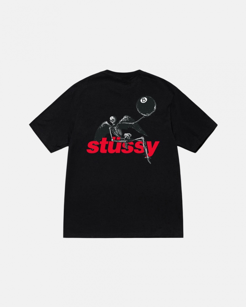 Stussy Apocalypse Tee - Unisex Shortsleeve Pretas | DPTKV39182