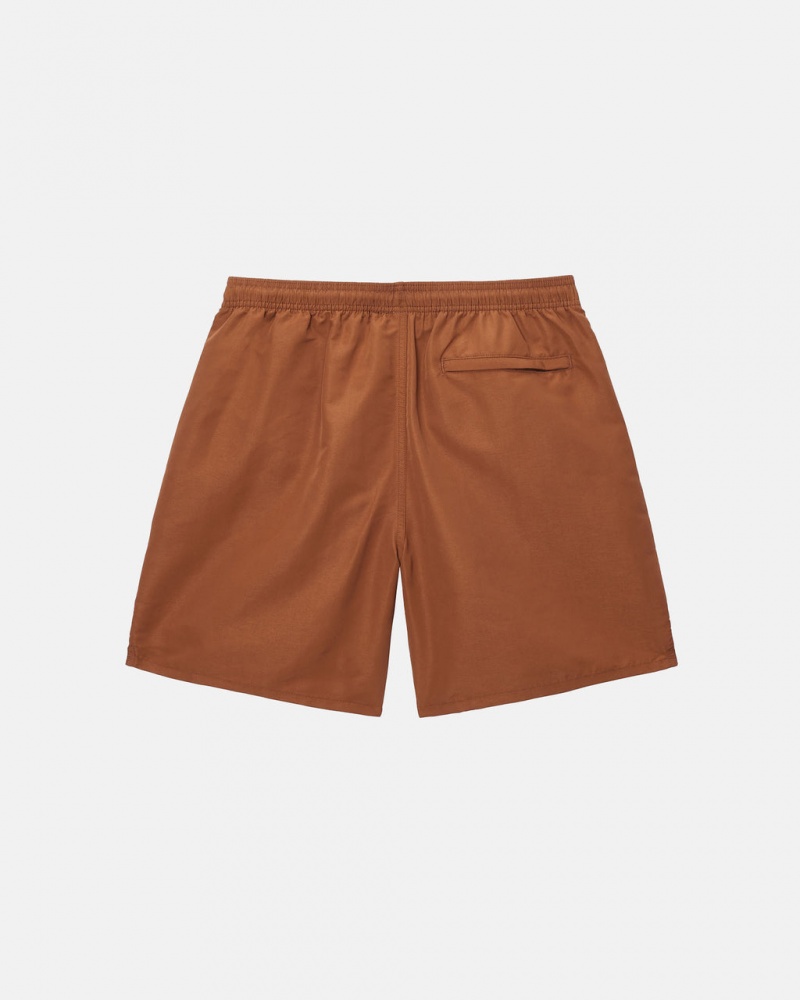 Stussy Big Basic Agua Curta - Men&s Shorts Trunks Cafes | APTWC44196