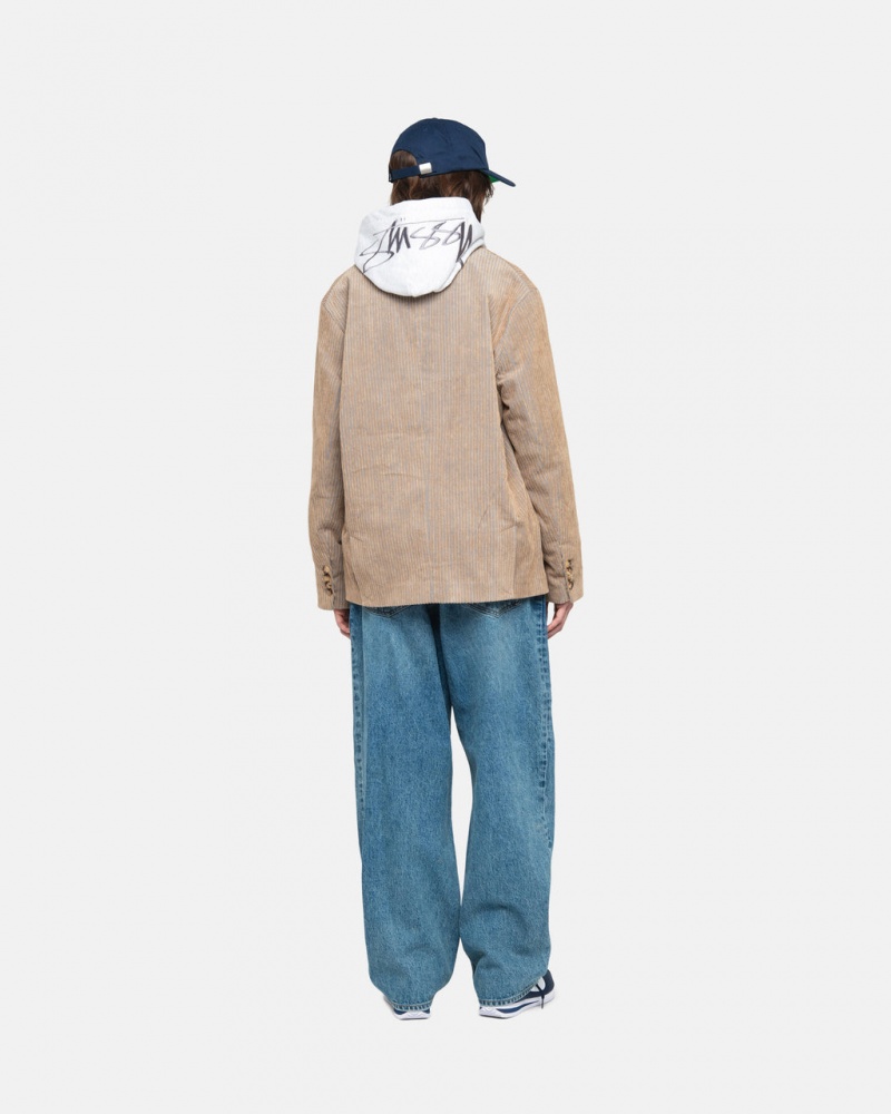 Stussy Big Ol& Jean Denim - Unisex Denim Azuis | LPTTR58300