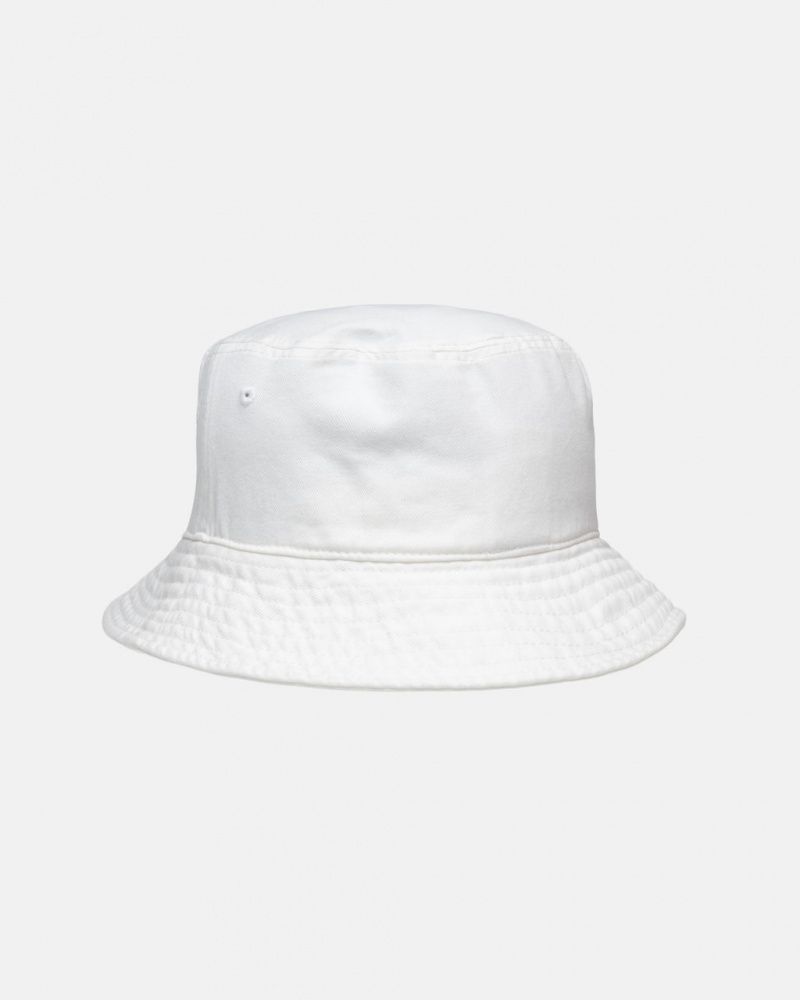 Stussy Bucket Hat Big Stock - Unisex Bege | PTZDE23037