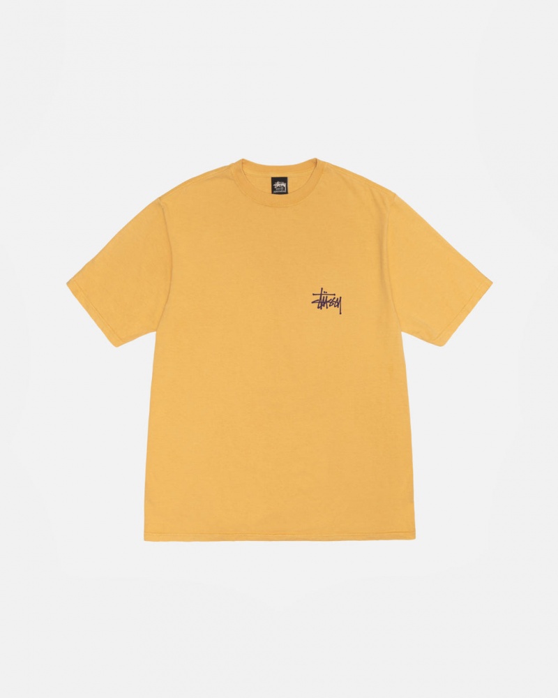 Stussy Built Tough Tee Pigment Dyed - Unisex Shortsleeve Laranja | PTXMI65465