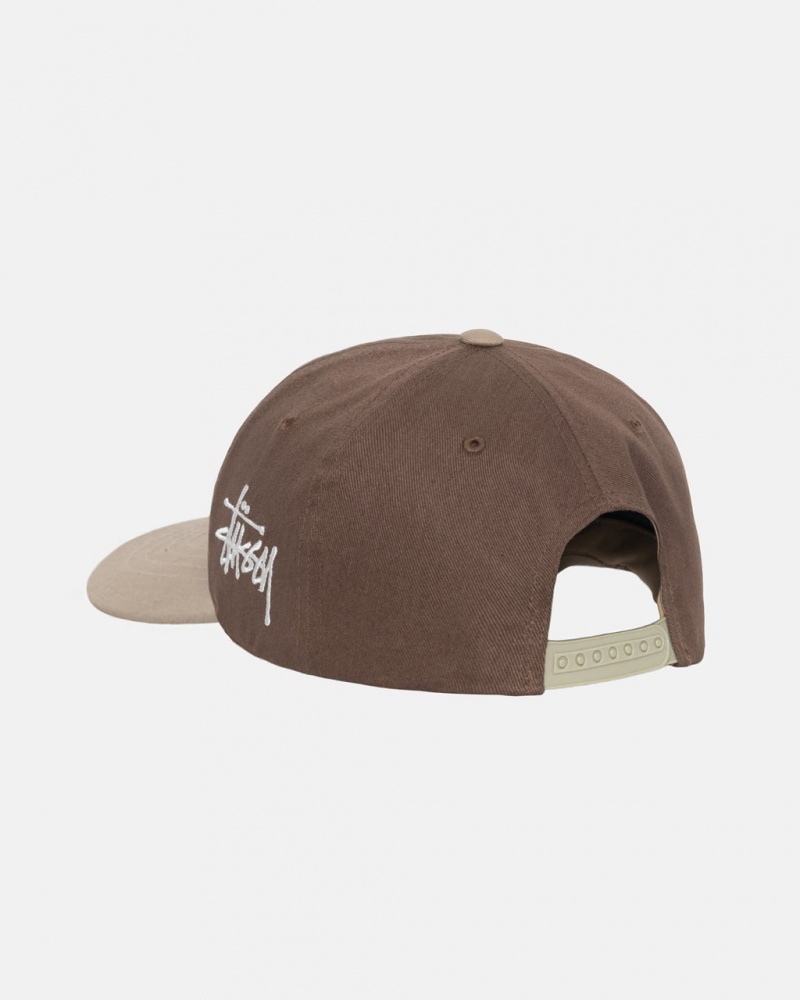 Stussy Chenille S Low Pro Cap - Unisex Marrom | PTCVG47654