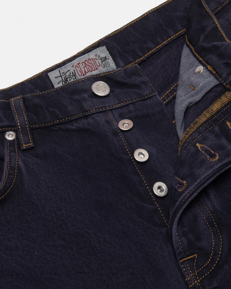 Stussy Classicos Jean Denim - Unisex Denim Pretas | PTJKU97706