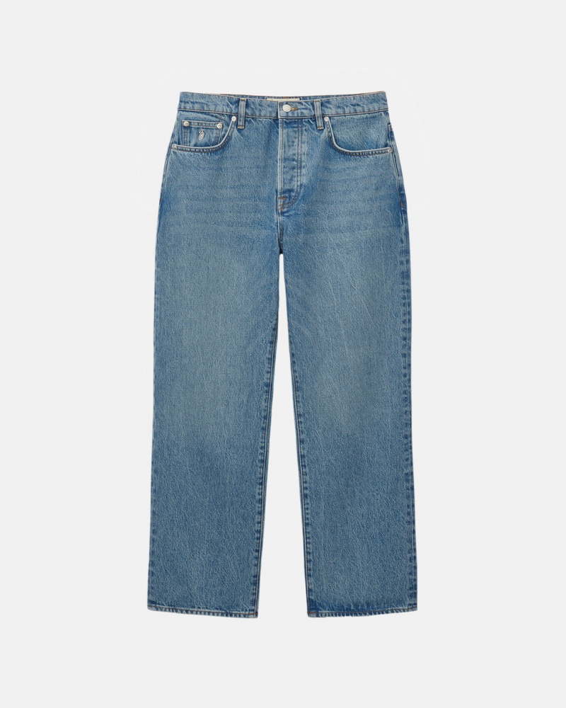 Stussy Classicos Jean Denim - Unisex Denim Azuis | EPTHC64908