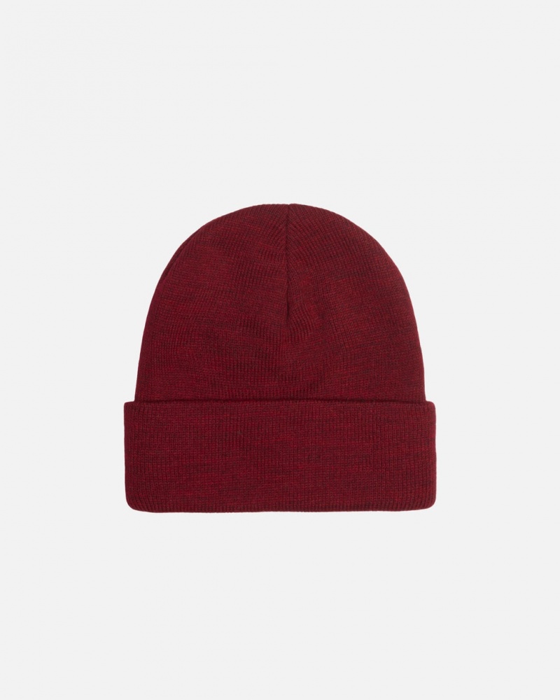 Stussy Cuff Beanie Stock - Unisex Vermelhas | PTJVR87963