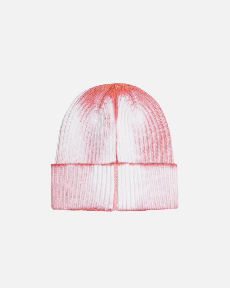 Stussy Cuff Beanie Workgear Spray - Unisex Laranja | PTEGJ99090