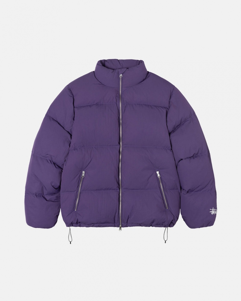 Stussy Down Puffer Nylon - Unisex Jackets Roxo | LPTSX16621