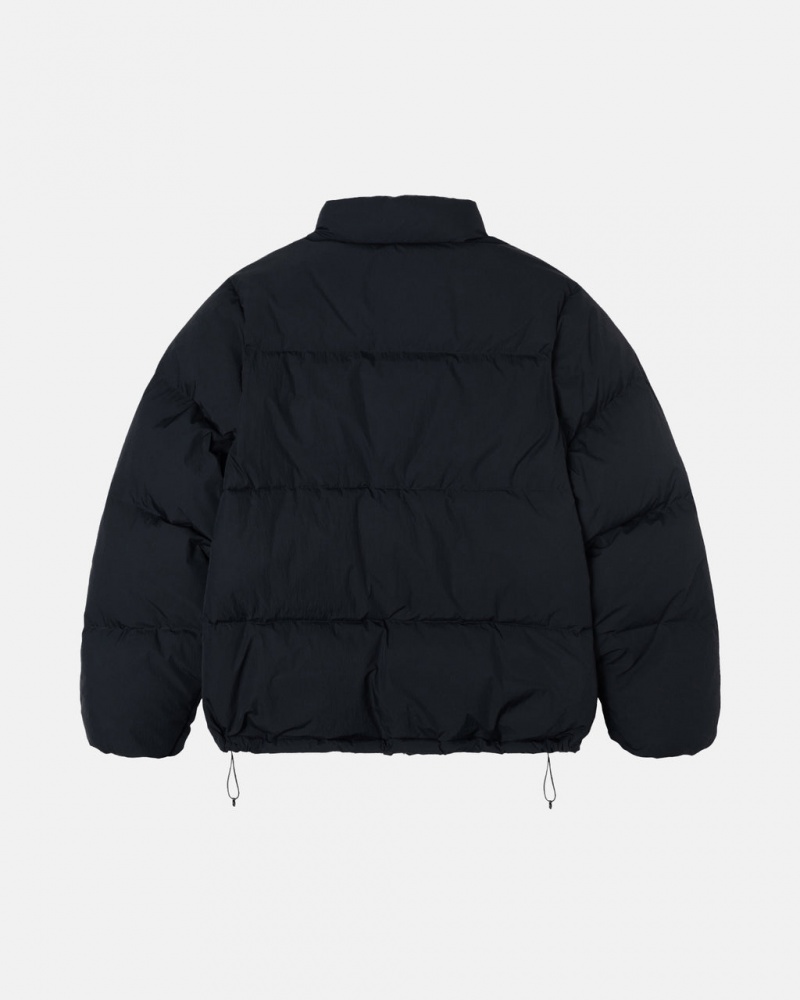 Stussy Down Puffer Nylon - Unisex Jackets Pretas | PTZDE55821