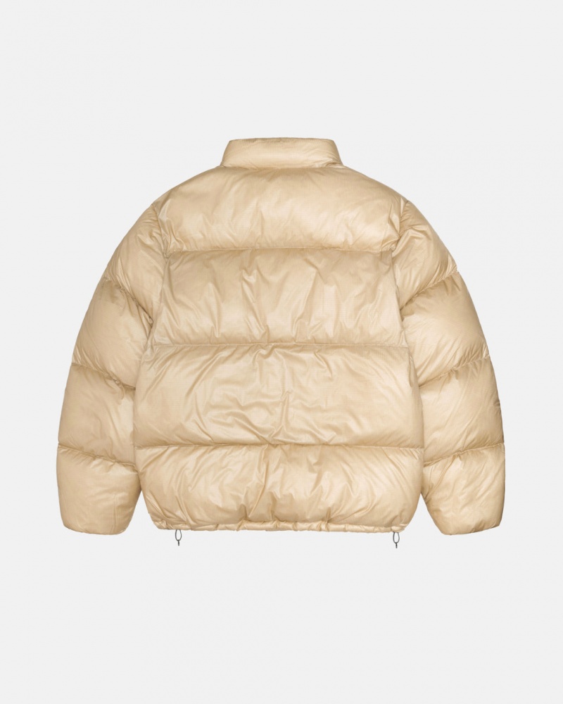 Stussy Down Puffer Parachute Ripstop - Unisex Jackets Douradas | PTZDE95397