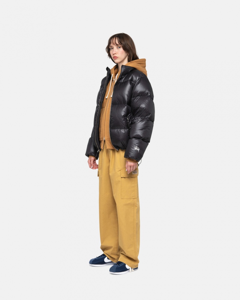 Stussy Down Puffer Parachute Ripstop - Unisex Jackets Cinzentas | PTCIF95968