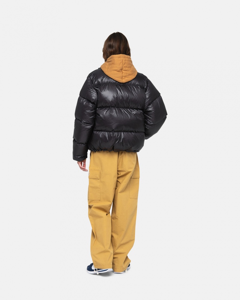 Stussy Down Puffer Parachute Ripstop - Unisex Jackets Cinzentas | PTCIF95968