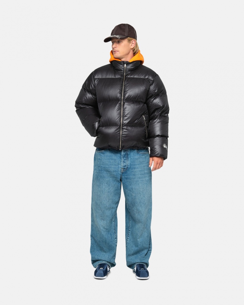 Stussy Down Puffer Parachute Ripstop - Unisex Jackets Cinzentas | PTCIF95968