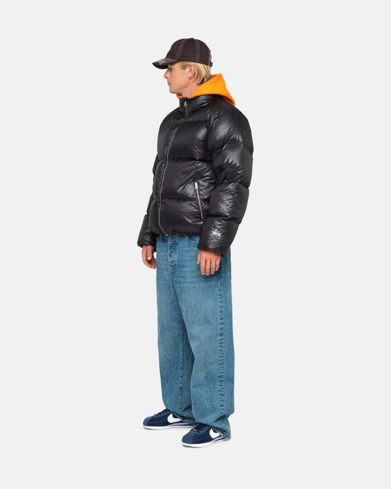 Stussy Down Puffer Parachute Ripstop - Unisex Jackets Cinzentas | PTCIF95968