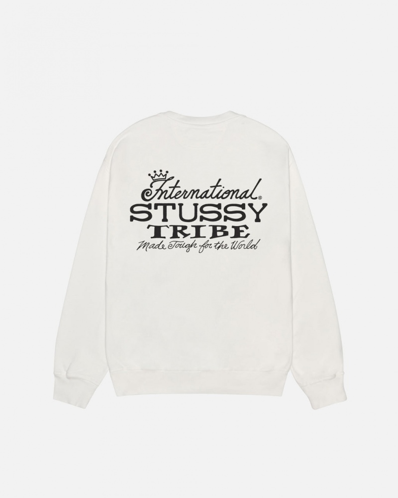 Stussy IST Crew Pigment Dyed - Unisex Hoodies Bege | YPTVQ97950