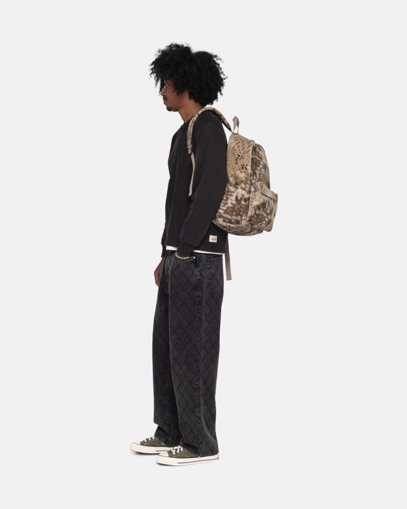 Stussy Lona Backpack - Unisex Bags Marrom | XPTGW11268