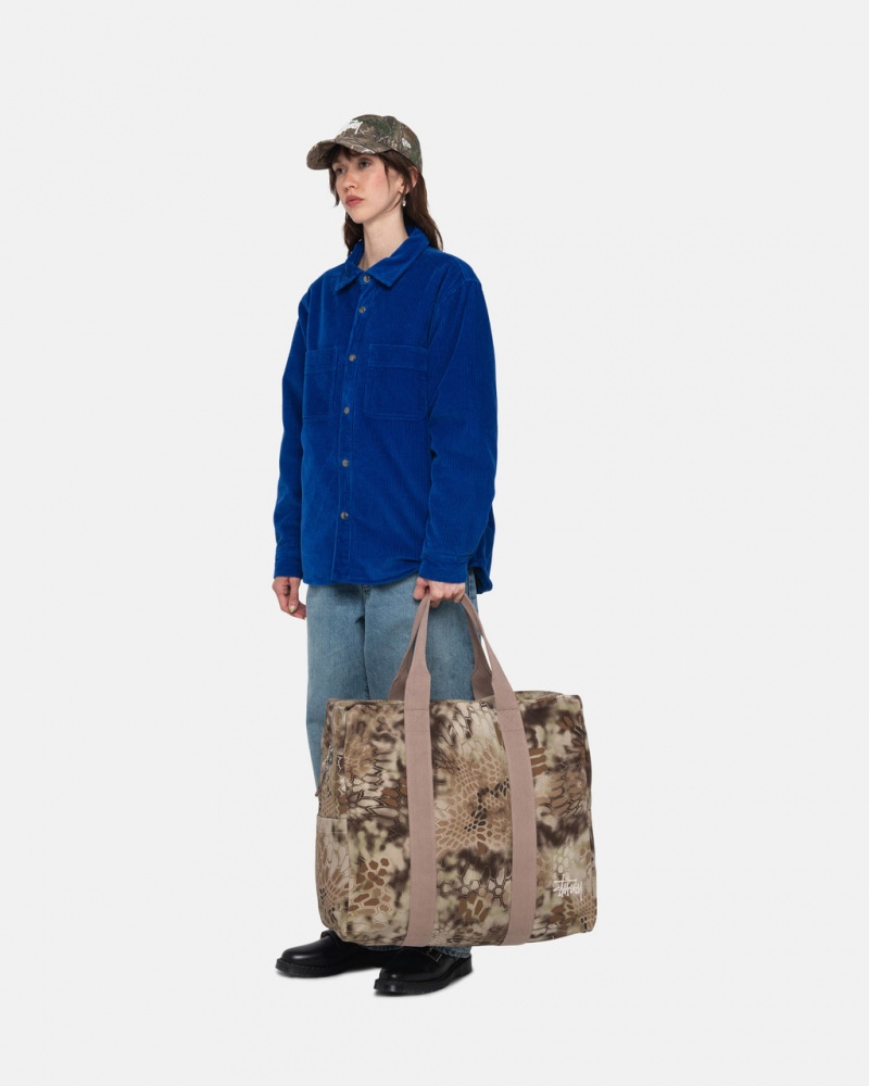 Stussy Lona Flight Bag - Unisex Bags Marrom | SPTVO45334