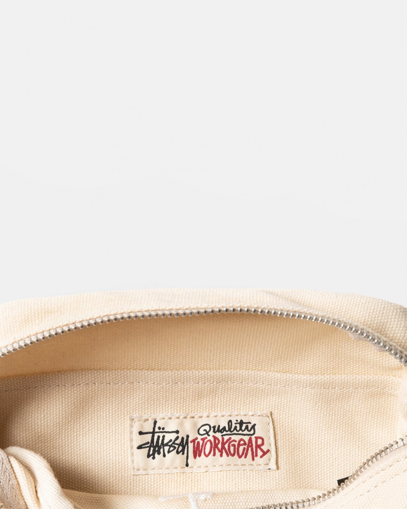 Stussy Lona Side Pouch - Unisex Bags Bege | PTXBR13045