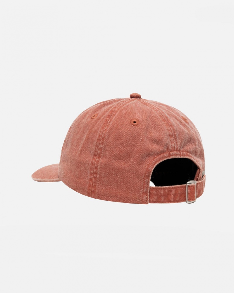 Stussy Low Pro Basic Washed Strapback - Unisex Marrom | FPTHY52942