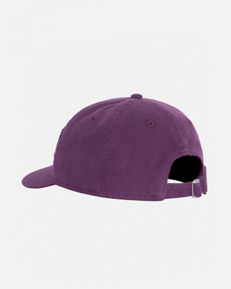 Stussy Low Pro Copyright Applique Strapback - Unisex Roxo | DPTKV50403