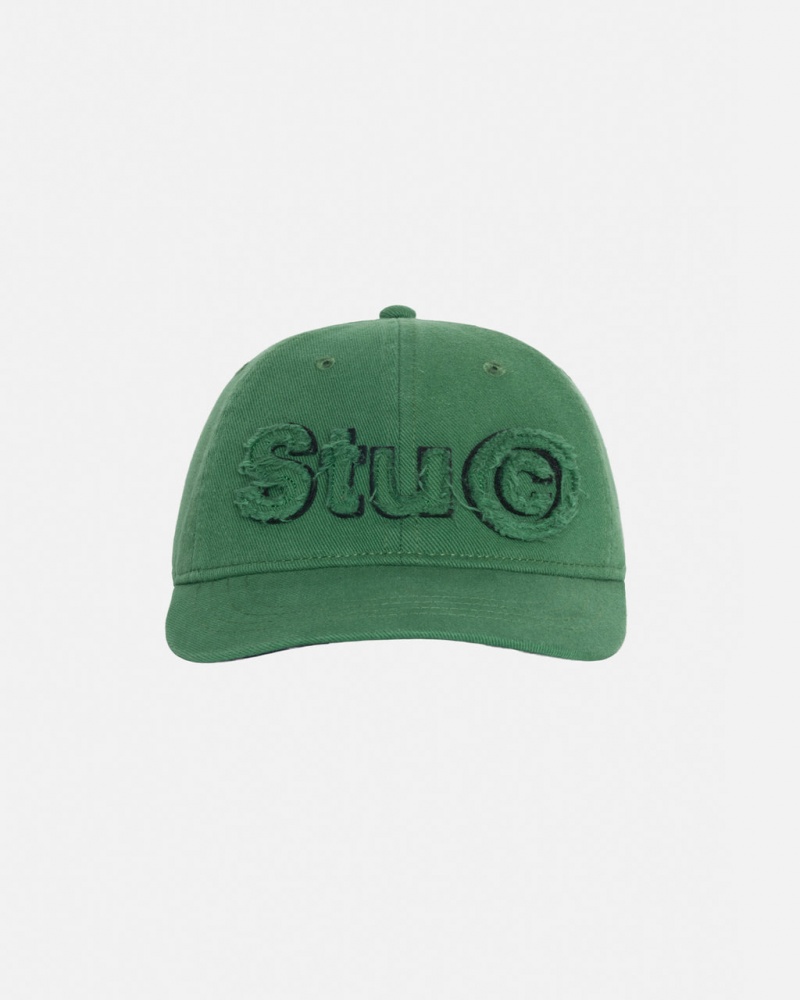 Stussy Low Pro Copyright Applique Strapback - Unisex Verdes | SPTNY54103