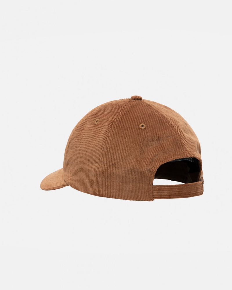 Stussy Medio-Depth Esportivos Arch Strapback - Unisex Marrom | QPTWA17038