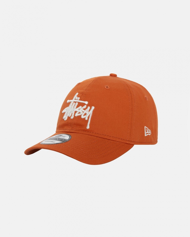 Stussy New Era 9Twenty Basic Strapback - Unisex Laranja | DPTKV48653