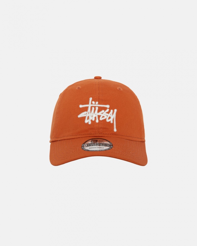 Stussy New Era 9Twenty Basic Strapback - Unisex Laranja | DPTKV48653