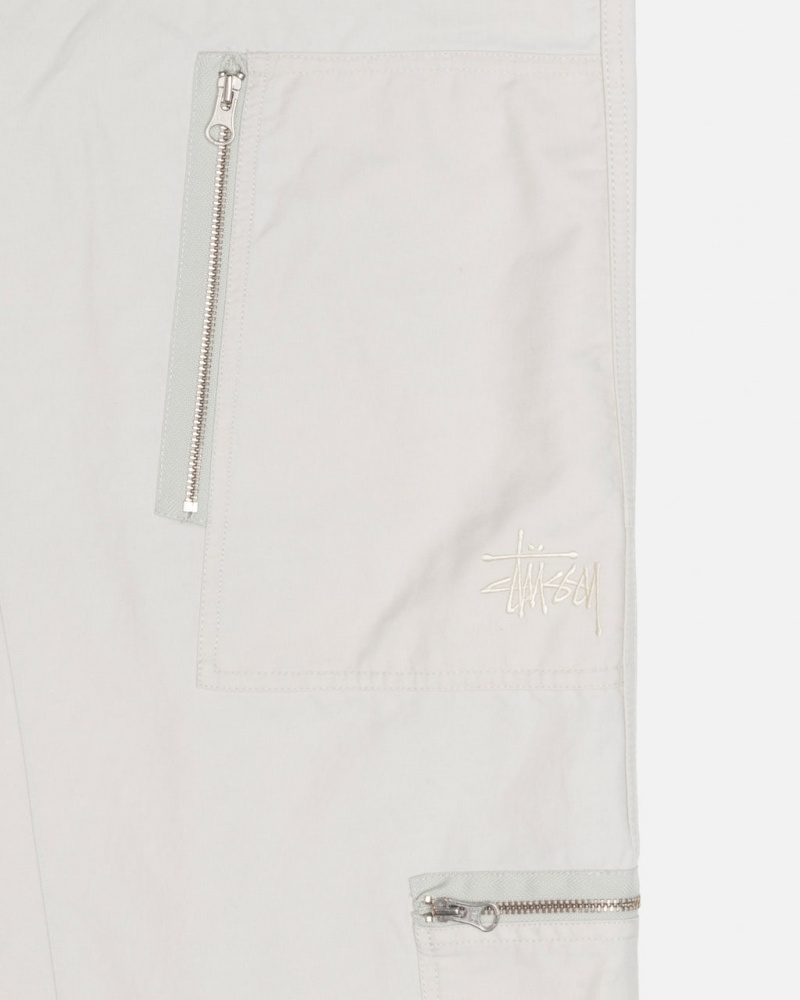 Stussy Nyco Flight Pant - Unisex Jeans Pants Creme | PTJKU60653