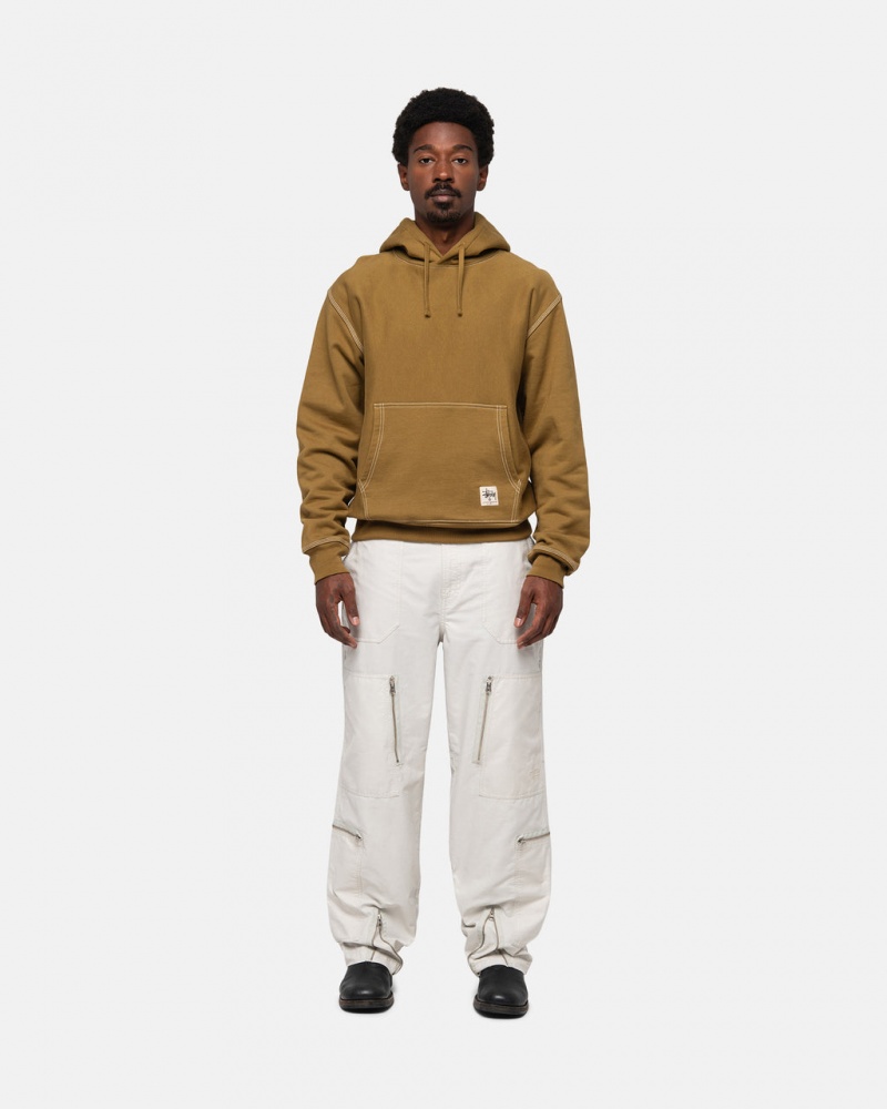 Stussy Nyco Flight Pant - Unisex Jeans Pants Creme | PTJKU60653