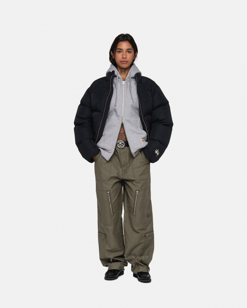 Stussy Nyco Flight Pant - Unisex Jeans Pants Verde Oliva | BPTSO90506