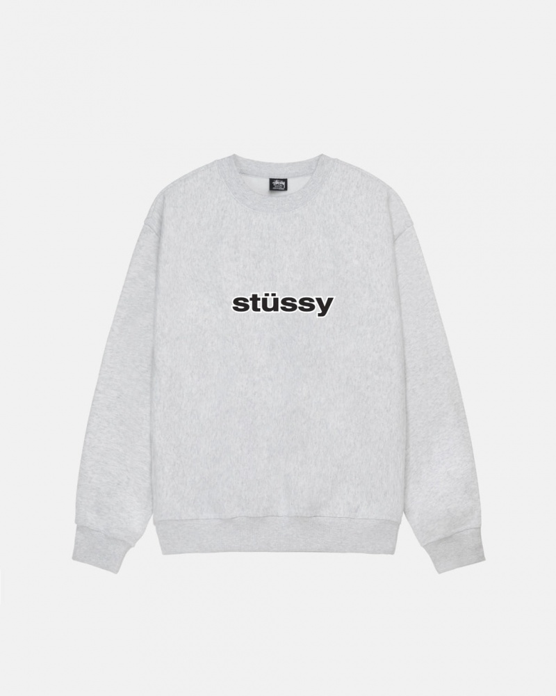 Stussy SS-Link Crew - Unisex Hoodies Cinzentas | EPTVG93141