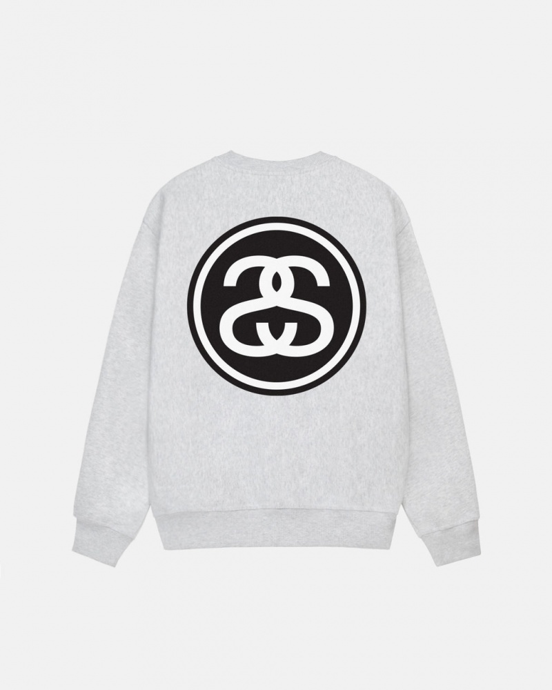 Stussy SS-Link Crew - Unisex Hoodies Cinzentas | EPTVG93141