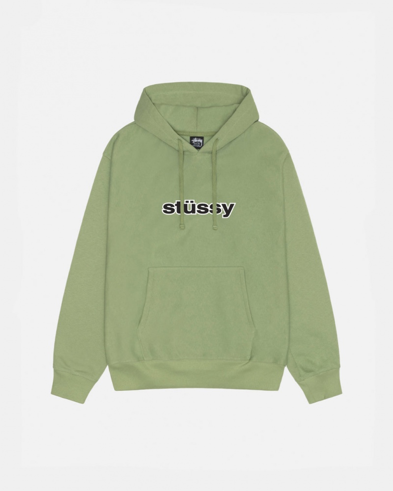 Stussy SS-Link Hoodie - Unisex Hoodies Verdes | YPTVQ99025