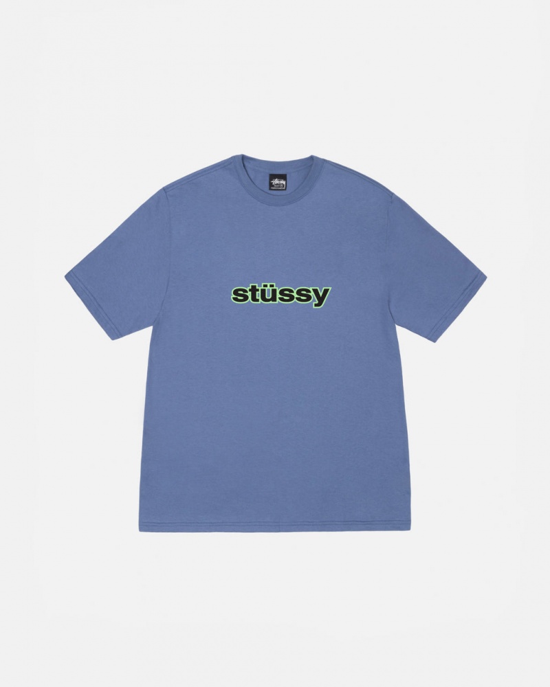 Stussy SS-Link Tee - Unisex Shortsleeve Azuis | PTDYB45290