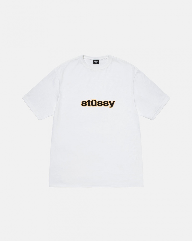 Stussy SS-Link Tee - Unisex Shortsleeve Branco | PPTQX94970