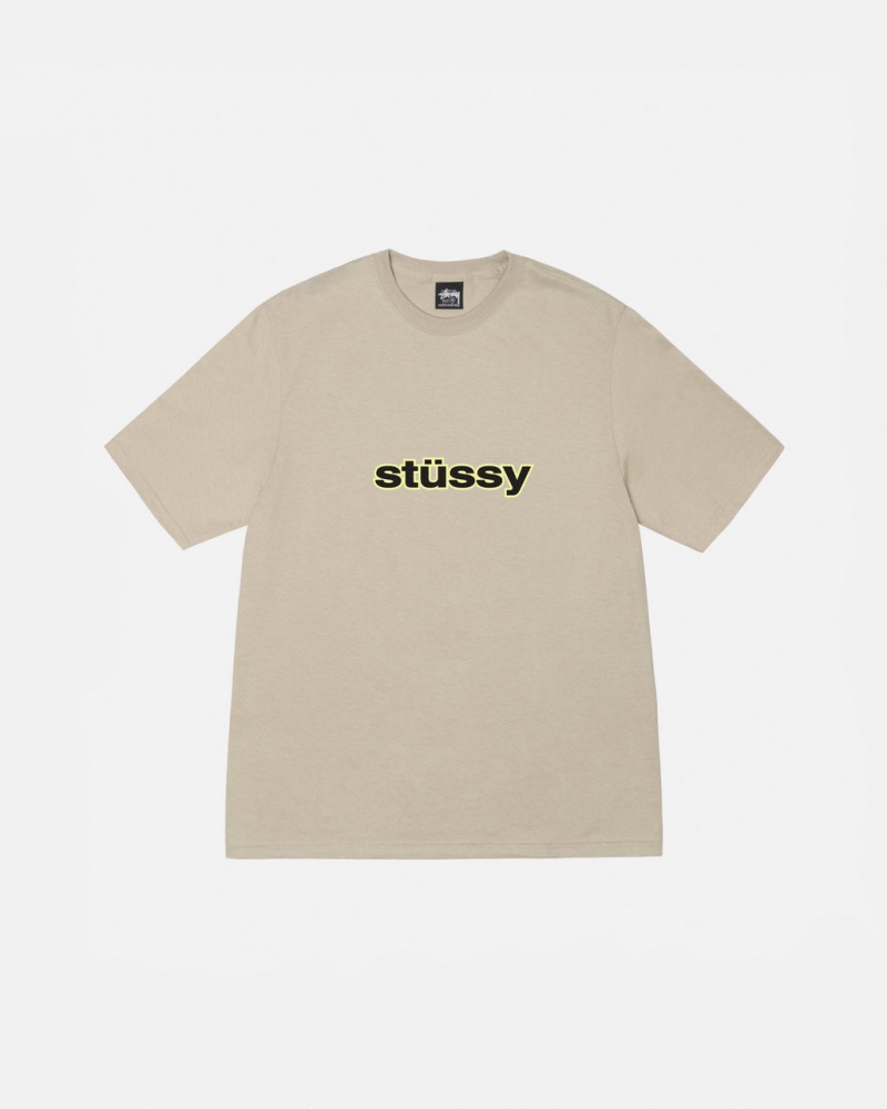 Stussy SS-Link Tee - Unisex Shortsleeve Caqui | PTDYB88618